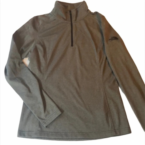 NWOT The North Face Oregon OSU  Beavers top 1/4 zip Small grey - Picture 2 of 4